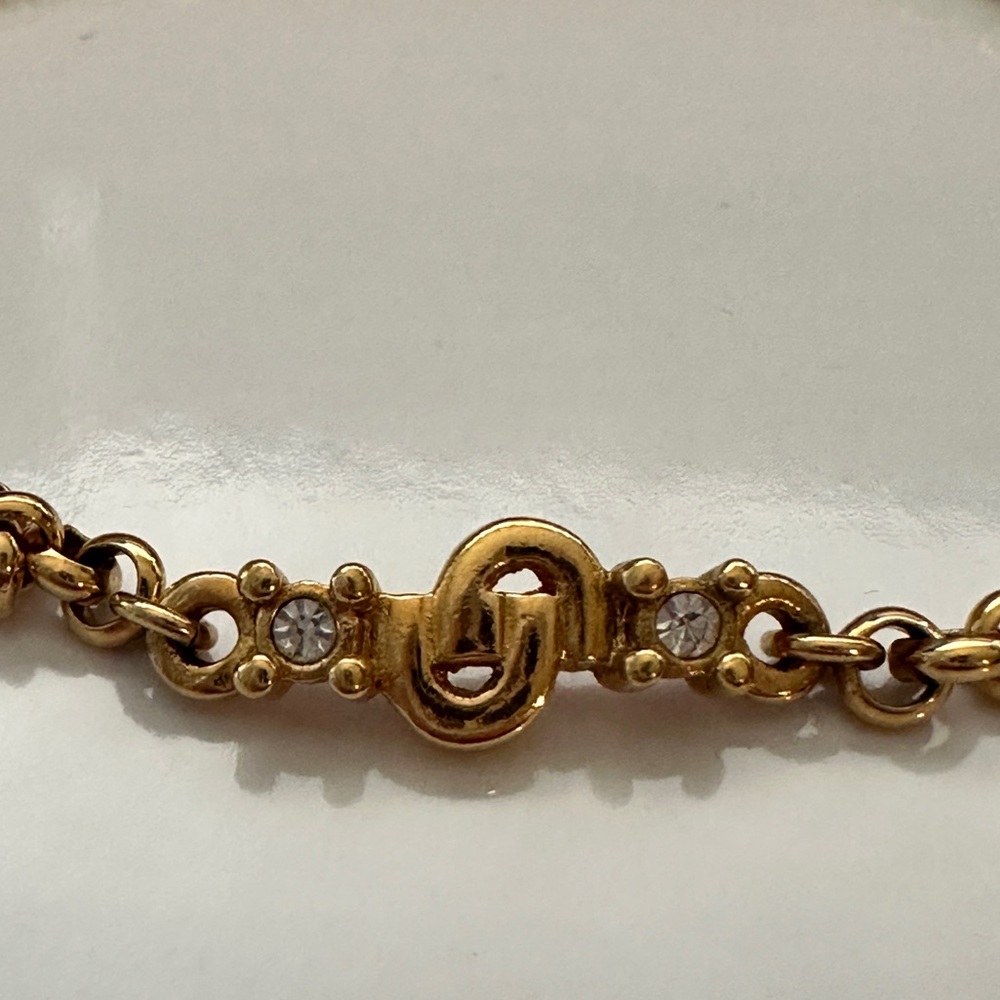 Vintage Christian Dior Bracelet (EVC; Gold) - Picture 3 of 6